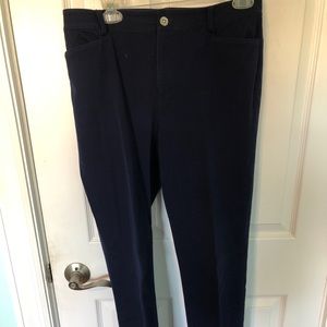 Lauren Ralph Lauren Navy Ladies Pants